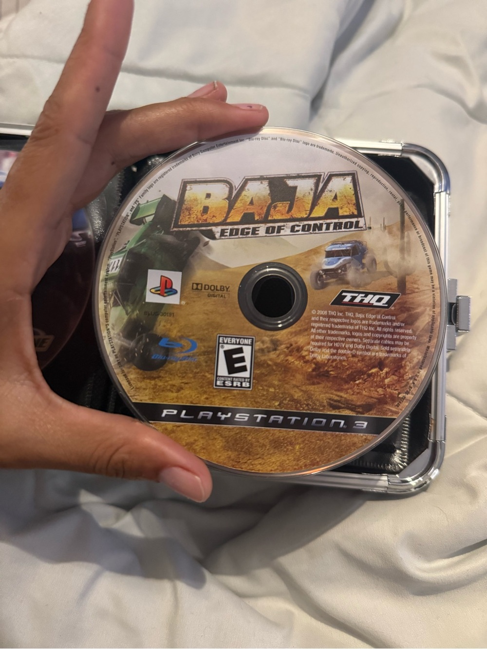 💛 3 for $15 💛 Baja: Edge of Control PlayStation 3 Game Disc - Brown